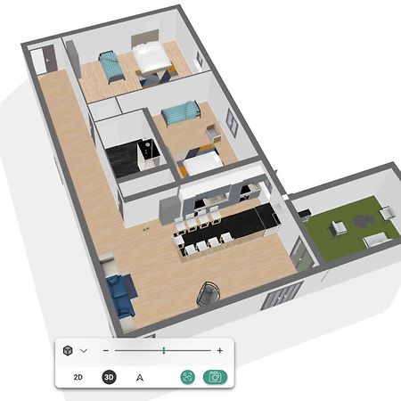 2 Bedrooms- 20' Paris - 25' Disneyland - Wifi Villiers-sur-Marne Luaran gambar